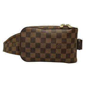 LOUIS VUITTON Geronimos Ebene Damier Bum Bag bran579-100425